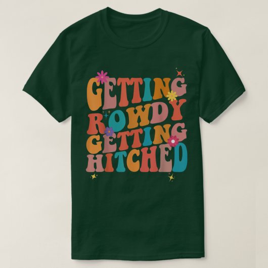 手ごわい手ごわいバチェロレッテ Tシャツ (デザイン正面)