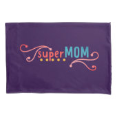 手すごい描き基本形の母の文言 枕カバー (正面)