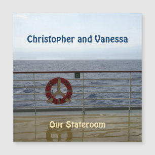 手すりステートルームドアマーカーで