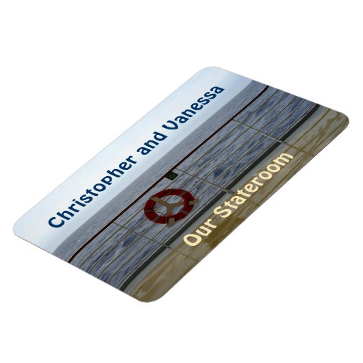 手すりステートルームドアマーカーで マグネット (左側)