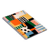 手でさまざまな形を描く。抽象芸術コンテンポラリーs ノートブック (右側)