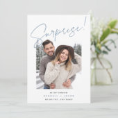 手でスケッチ |サプライズ婚約 案内状 (スタンド正面)