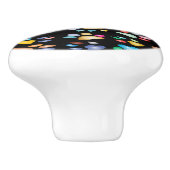 手で印カラフル刷 セラミックノブ (側面)