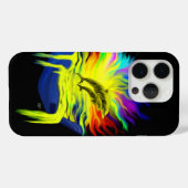手で太陽の下にいるイルカ Case-Mate iPhoneケース (裏面 (横))