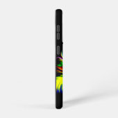 手で太陽の下にいるイルカ SAMSUNG GALAXYケース (右側面)