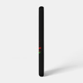 手で太陽の下にいるイルカ SAMSUNG GALAXYケース (左側面)