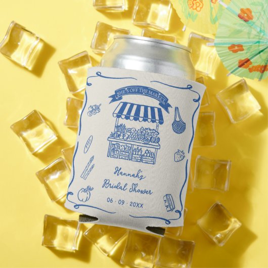 手で市場から新たに引き出されたブライダルシャワー 缶クーラー (インサイチュ 夏)