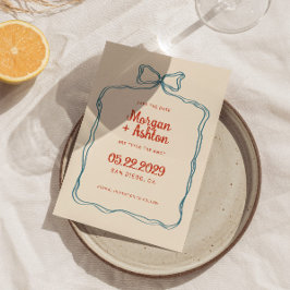 手で引いた弓のフレ結婚ーム セーブザデート