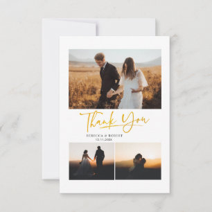 手で手紙を書いた結婚式の日写真ありがとう