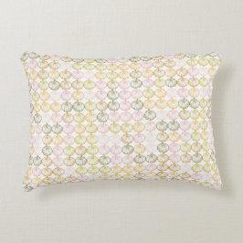 手で描いたカラフルカボチャの秋の色 アクセントクッション