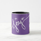 手で描いたジョーマグと写真 マグカップ (中央)