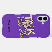 手で話す名前をカスタムする Case-Mate iPhoneケース (裏面 (横))