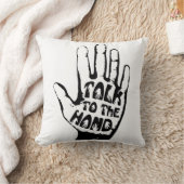 手で話す装飾用クッション クッション (ブランケット)