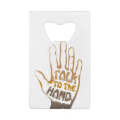 手で話す クレジットカード栓抜き (裏面)