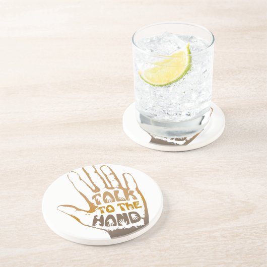 手で話す コースター (側面)