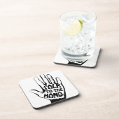 手で話す コースター (右側)