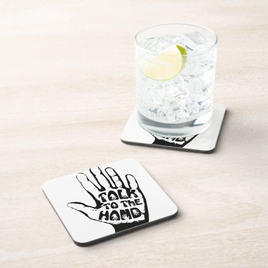 手で話す コースター (右側)