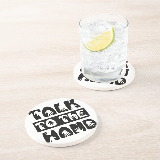 手で話す コースター (側面)