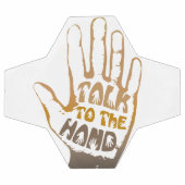 手で話す サッカーボール (フラット)