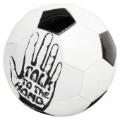 手で話す サッカーボール (3/4)