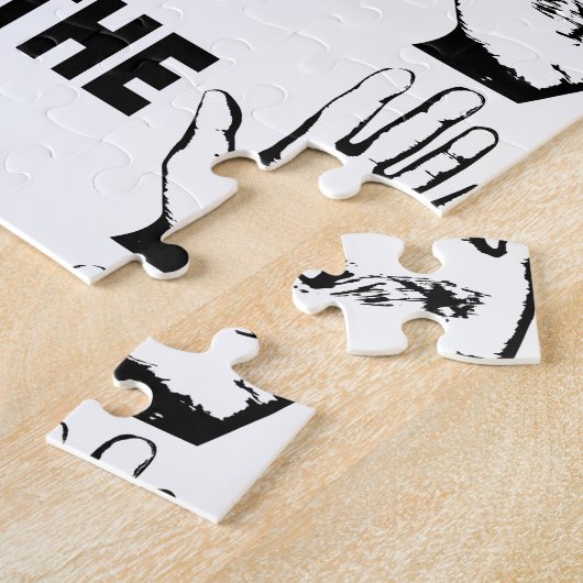 手で話す ジグソーパズル (側面)