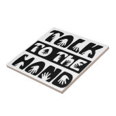 手で話す タイル (側面)