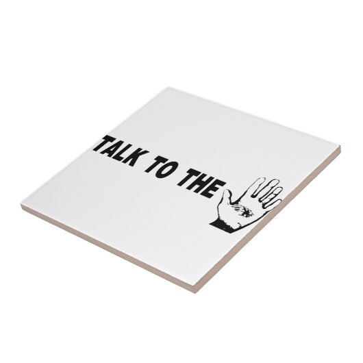 手で話す タイル (側面)