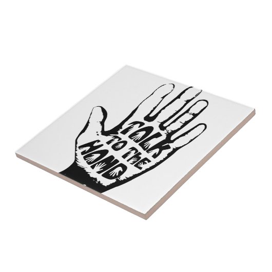 手で話す タイル (側面)