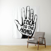 手で話す タペストリー (インサイチュ)