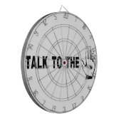 手で話す ダーツボード (正面左)