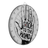 手で話す ダーツボード (正面左)