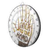 手で話す ダーツボード (正面右)