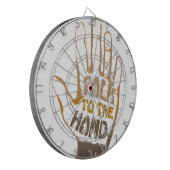 手で話す ダーツボード (正面左)