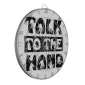 手で話す ダーツボード (正面左)