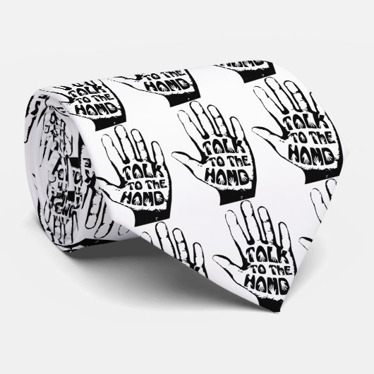 手で話す ネクタイ (ロール)