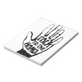 手で話す ノートパッド (回転)