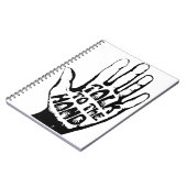 手で話す ノートブック (左側)