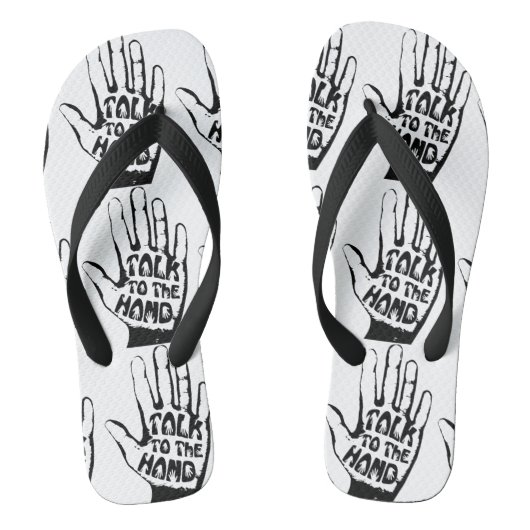 手で話す ビーチサンダル (フットベッド)