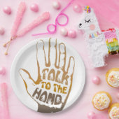 手で話す ペーパープレート (パーティー)