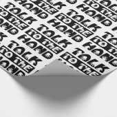 手で話す ラッピングペーパー (角)