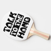 手で話す 卓球ラケット (横)