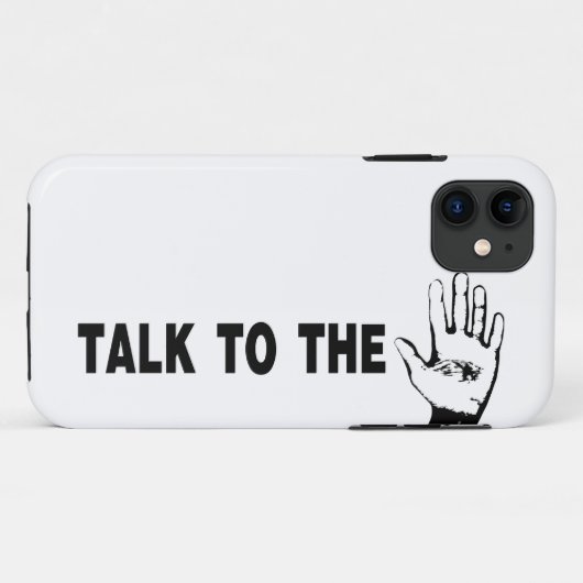 手で話す Case-Mate iPhoneケース (裏面(横))