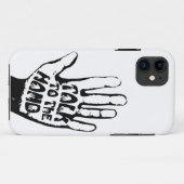 手で話す Case-Mate iPhoneケース (裏面(横))