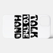 手で話す Case-Mate iPhoneケース (裏面 (横))