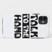 手で話す Case-Mate iPhoneケース (裏面(横))