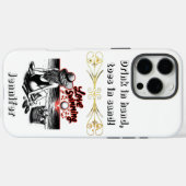 手で飲め、砂の中で足指! Case-Mate iPhoneケース (裏面 (横))