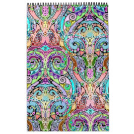 手とデジタル絵を描パターン10 カレンダー