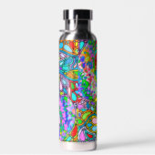 手とデジタル絵を描パターン54 ウォーターボトル (右面)