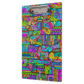 手とデジタル絵を描パターン5 クリップボード (左)