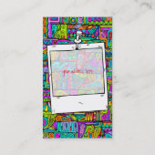 手とデジタル絵を描パターン5 名刺 (裏面)